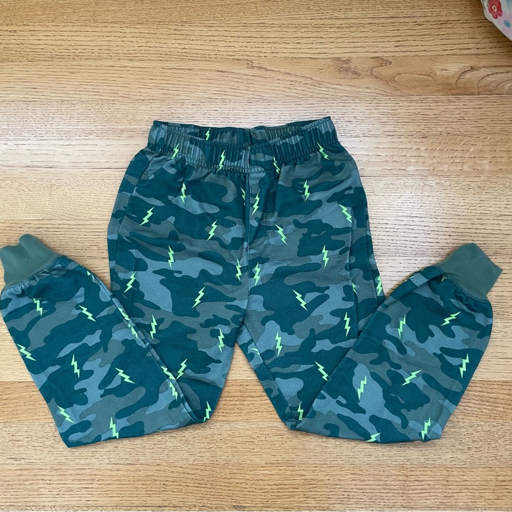 Gap Camo Lightning Pajama Pants 8